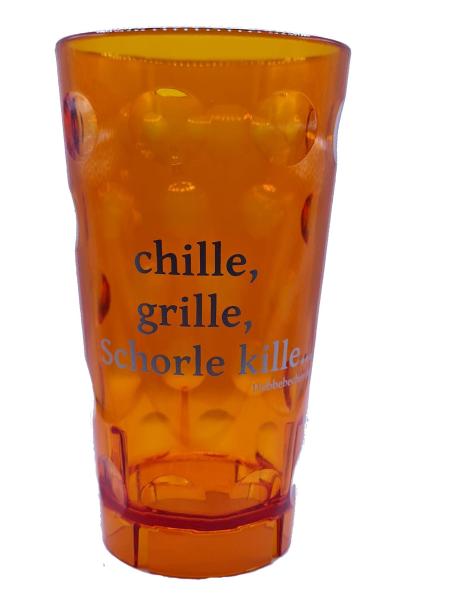 Dubbebecher orange chille